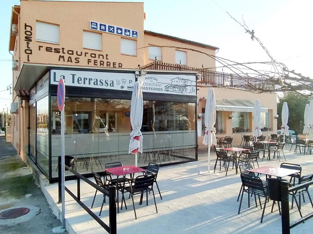 Hostal Mas Ferrer Cornellá de Terri Exterior foto